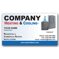 HVAC Business Cards